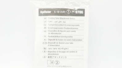 Hollister 9786 Feeding Tube Attachment Device 5-18Ch/Fr